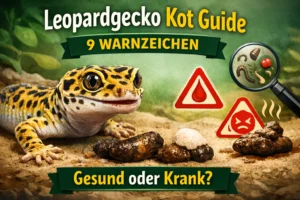 leopardgecko kot guide mit beispielen für gesunden und ungesunden gecko kot